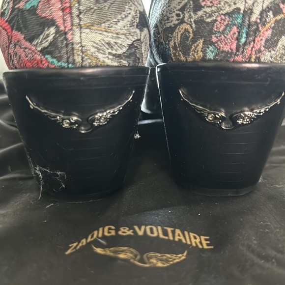 Zadig & Voltaire Tyler Ankle Boots, Embroidered - Picture 5 of 10